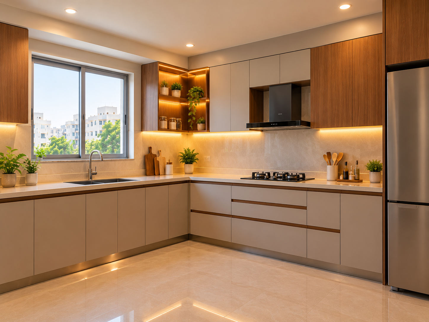 A-Modular Kitchen Transformation-after